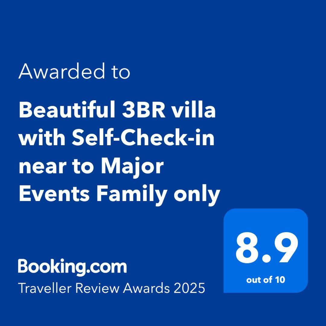 Beautiful 3br With Self-check-in Near To Major Events Family Only Villa Djeddah